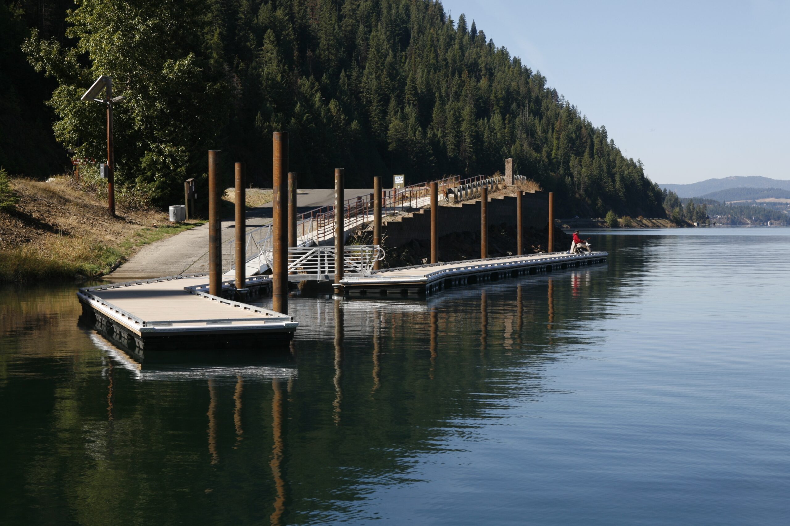 Mineral Ridge Boat Launch Lake Coeur d'alene